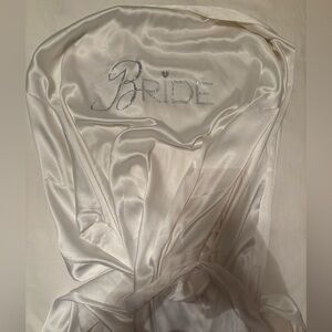 Victoria's Secret Satin Bride Robe